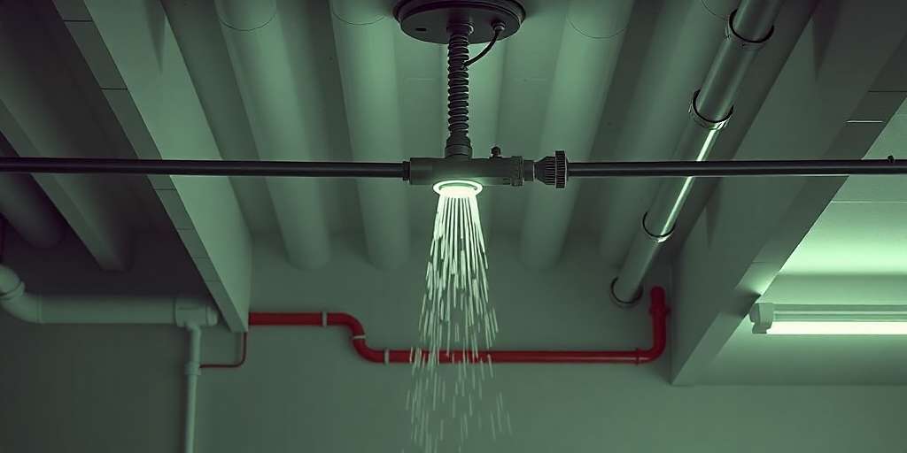 ¿Cómo funciona un sistema de rociadores contra incendios sprinklers?