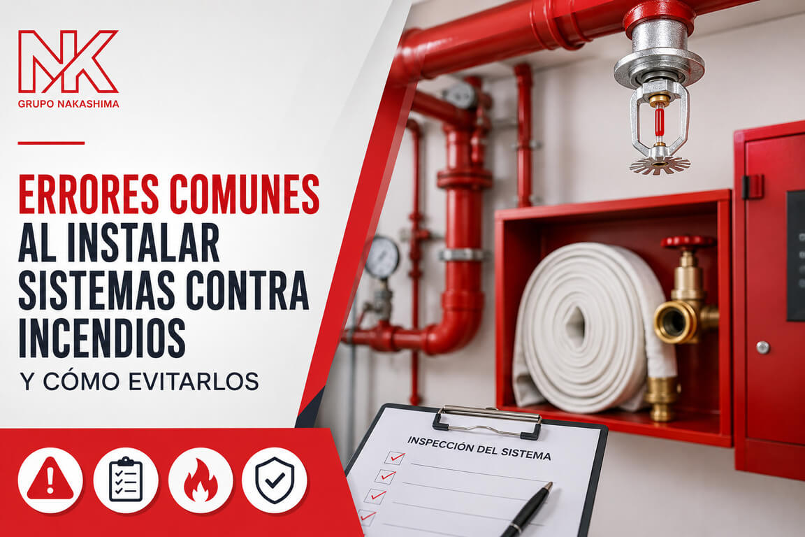 Errores Comunes al Instalar Sistemas Contra Incendios y Cómo Evitarlos