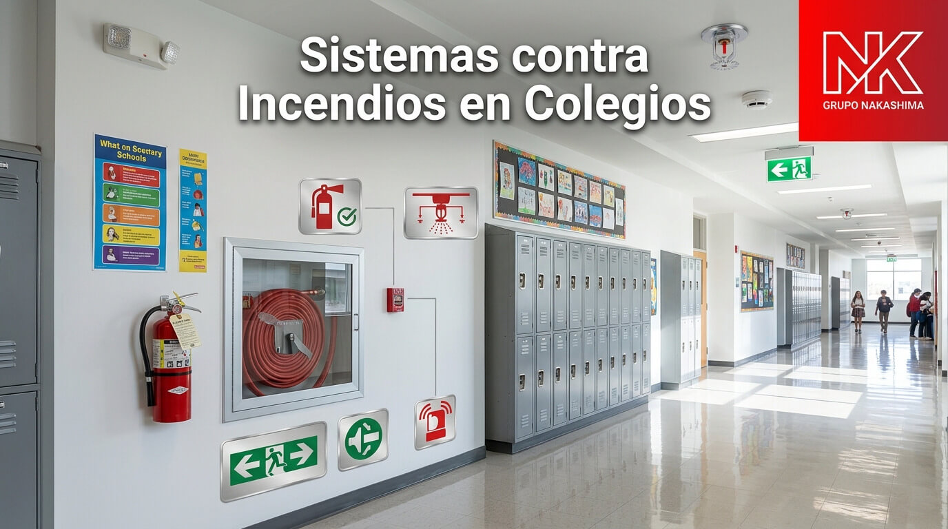 Sistemas contra incendios en colegios: clave para la seguridad escolar